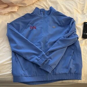 Figs women’s Blue Windbreaker Jacket